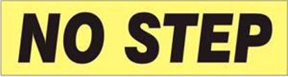 Picture of NO STEP Pressure Sensitive Decal, PER EACH