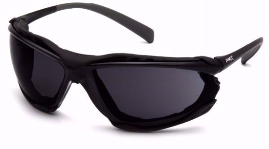 Picture of PROXIMITY Dark Gray H2MAX Anti-Fog Lens with Black Frame, PER DZ
