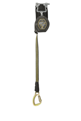 Picture of 8' FT-X® EdgeCore™ Arc Flash Tie-Back Class 2 Leading Edge Personal SRL-P, Single-leg with Steel 5k Carabiner
