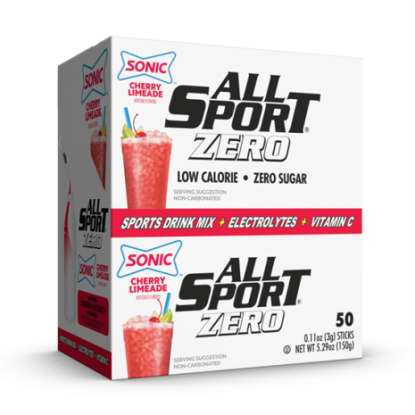 Picture of All Sport Electrolyte Drink Mix, Sonic Cherry Limeade, 50/Box, PER BOX