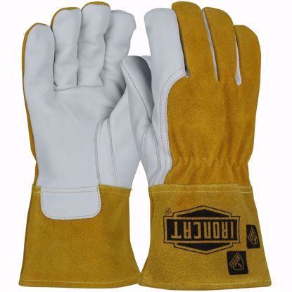 Picture of AR A4 CUT, Premium Top Grain Goatskin Leather MIG Welder's Glove with Split Cowhide Back and Para-Aramid Liner. PER DOZEN, CHOOSE SIZE