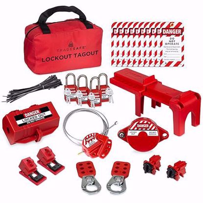 Picture of Truck LOTO kit   (See below for contents)