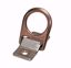 Picture of Weld-on D-ring Anchor with Unplated Installation Plate, Per Each
